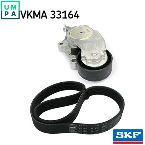 Vribbed belt set vkma 33164 - belt,