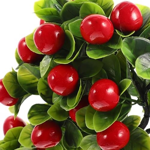 Lifelike faux fruit tree for - tree,