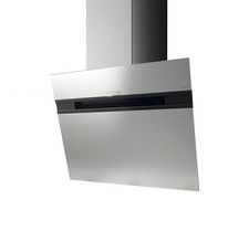 Elica Ascent/Stripe 60cm Wall Mounted Chimney Cooker Hood, Silver RRP £629