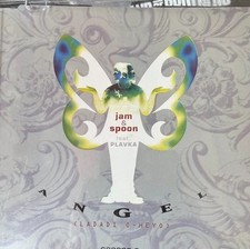 Jam and Spoon Featuring Plavka Angel CD UK Issue Made In Austria Epic 1995