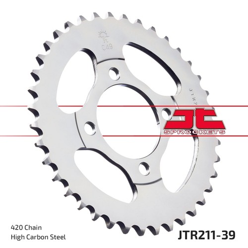 New rear sprocket 420 - jt, 39/420