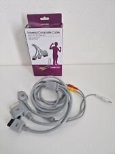 Gameware Universal Composite Cable For PS3 PS2 WII XBOX 360