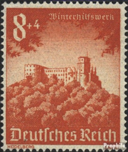 German empire 755 with hinge - empire,