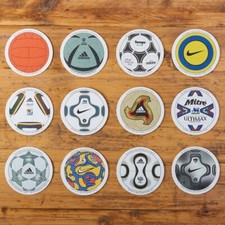 12 Iconic Football Beer Mat Coasters Retro Gift Present Pack - New