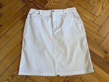 MARBLE Women's white denim
