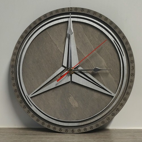 Mercedes benz style retro wall - benz,
