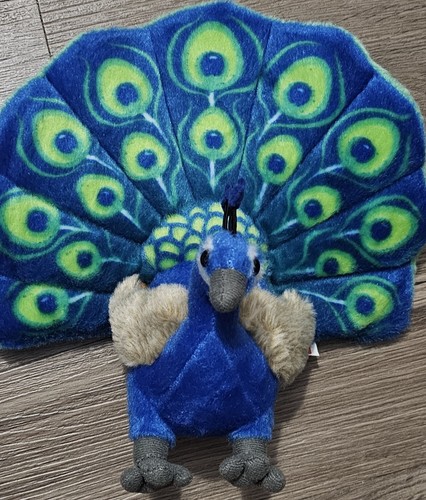 Cuddlekins eco peacock stuffed - eco,