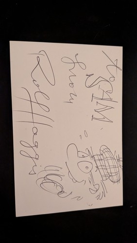 Rolf harris signed hand - signed,