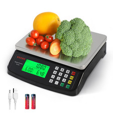 Large Kitchen Scale Black