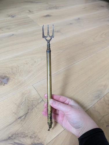 Vintage brass telescopic - brass,