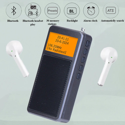 Mini portable bluetooth - portable, radio