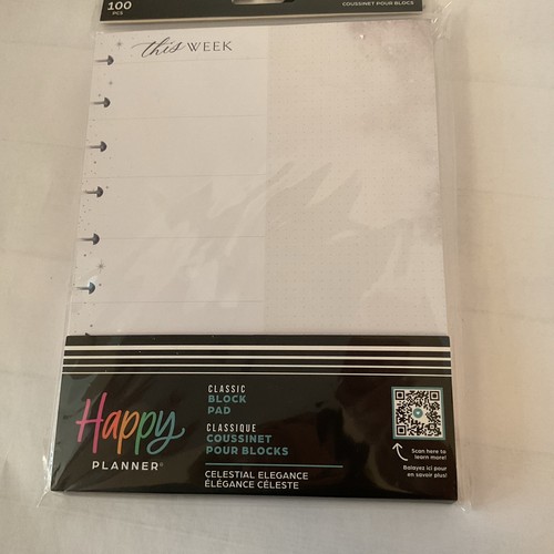 The happy planner block pad - block,
