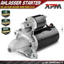 Starter 2Kw 9 Teeth For Land