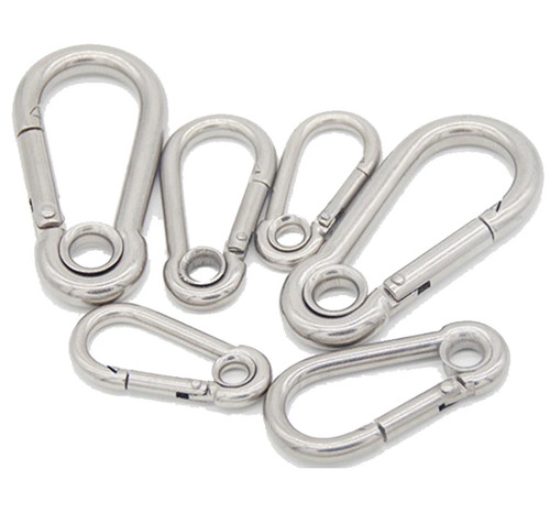 Small large eye carabiner - &,