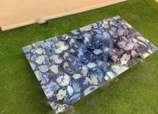 Blue Agate Coffee Table Top 