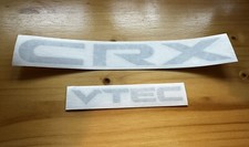 CRX Vtec Rear Hatch Decal.