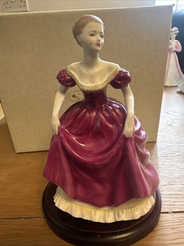 Coalport figurine bone china - coalport,