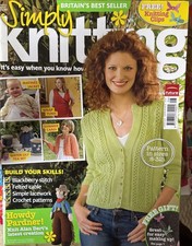Simply Knitting No. 44, August