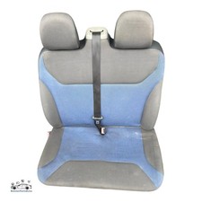 Vivaro Trafic 2002-13 Seat Passenger Double Front Seat Vauxhall Vivaro Seat Blue