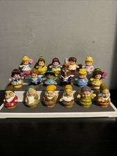 X17 Fisher Price Little People Disney Princess Mixed Figures Bundle -Joblot