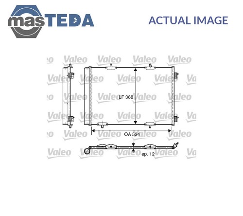 818015 air con - 818015, condenser