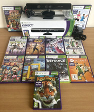 Xbox 360 Kinect Sensor & Games Bundle VGC