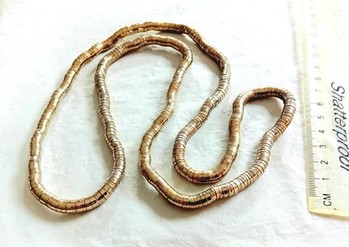 Gold tone bendy snake - tone, flexible