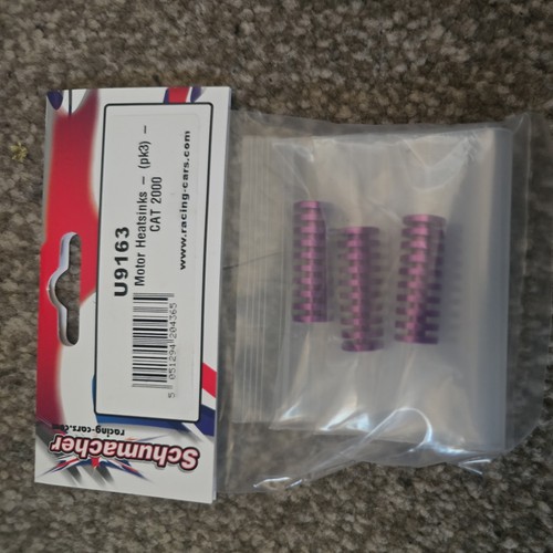 Schumacher motor heatsinks - schumacher,