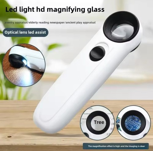 40x handheld magnifier - handheld, with