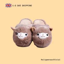 Alpaca Slippers For Adults