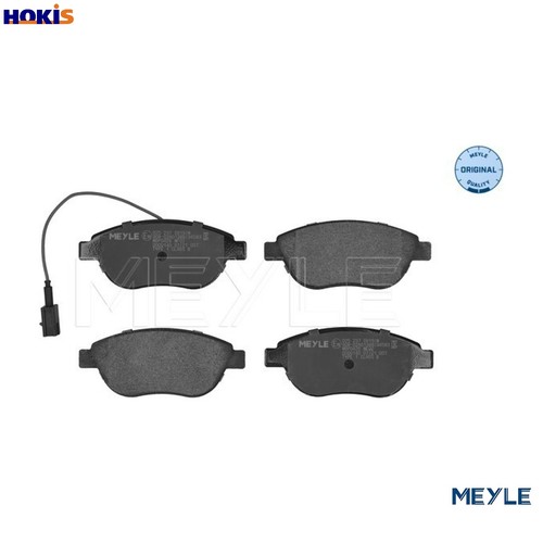 Brake pad set - pad,