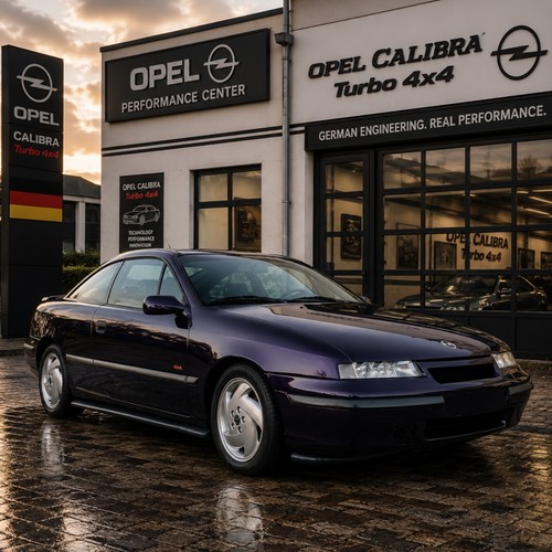 Opel calibra turbo - turbo, german