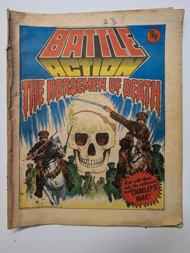 Battle action comic 23rd june - action,