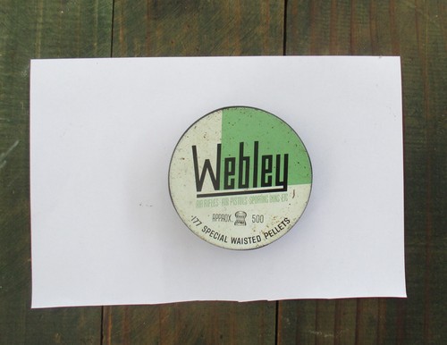 Webley 177 airgun pellets - pellets,