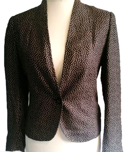 Jaeger polka dot silk jacket - jaeger,