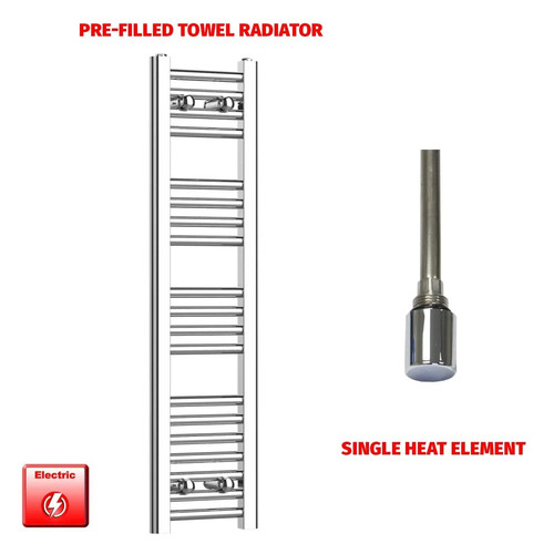 Chrome electric heated towel - electric,