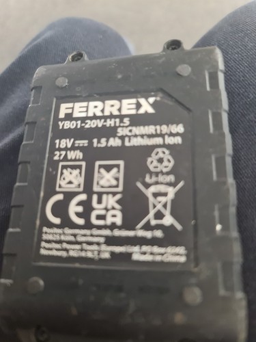 18v lithium battery