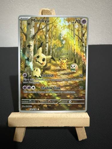 Mimikyu rowlet pikachu pokemon - mimikyu,