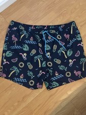 Mens Matalan Navy Printed Swim