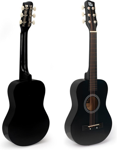 Black junior acoustic - junior, guitar