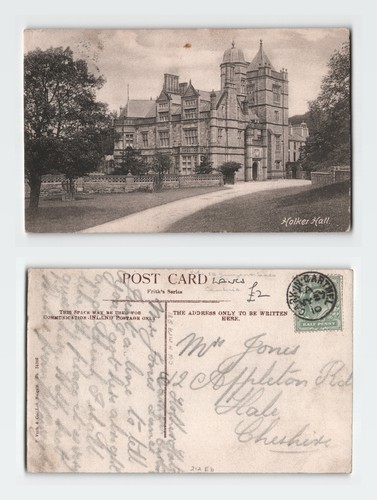 Vintage postcard holker hall - vintage,