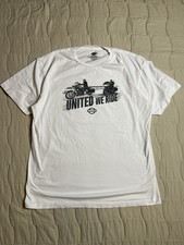Harley Davidson White T- Shirt