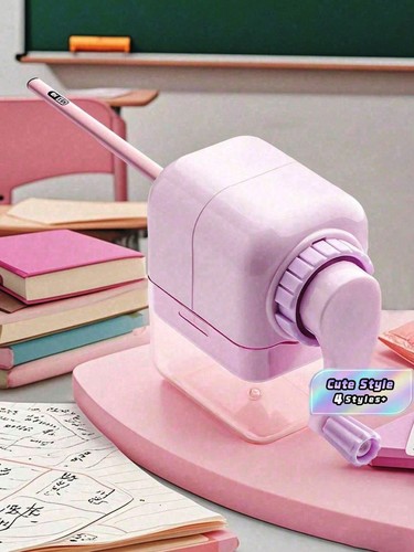 Hand crank pencil - hand,