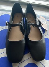 Tu women Black Patent Mary