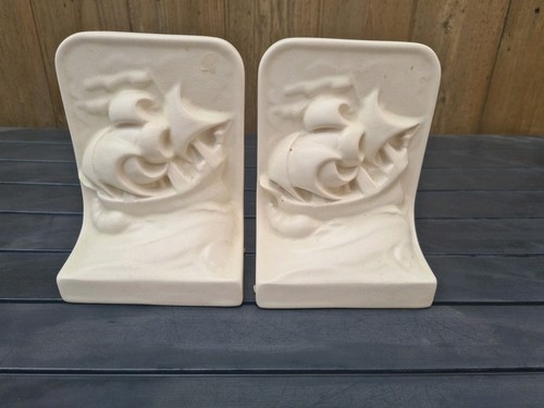 Lovely pair vintage cream - pair,