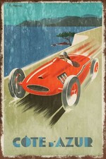 Cote D'Azur Travel Advert with