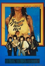 Bon Jovi ‘Slippery When Wet’ (1986) Original Album Promo Postcard