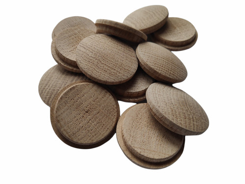 Oak cover caps solid wood - solid,