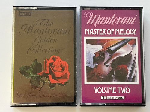 Mantovani cassette tapes - 2x,