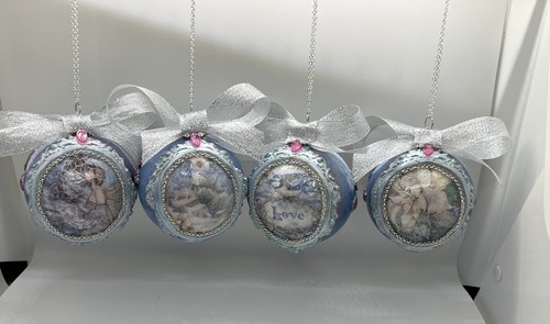 Christmas baubles handmade - christmas,